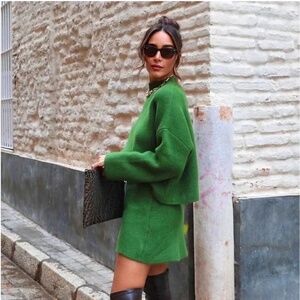 ZARA Knit Mini Skirt NWT